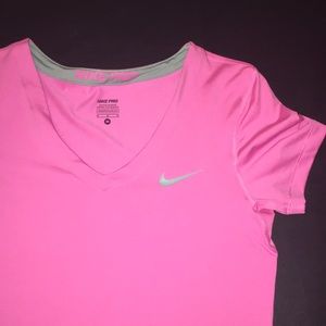 Nike Pro Pink Tee